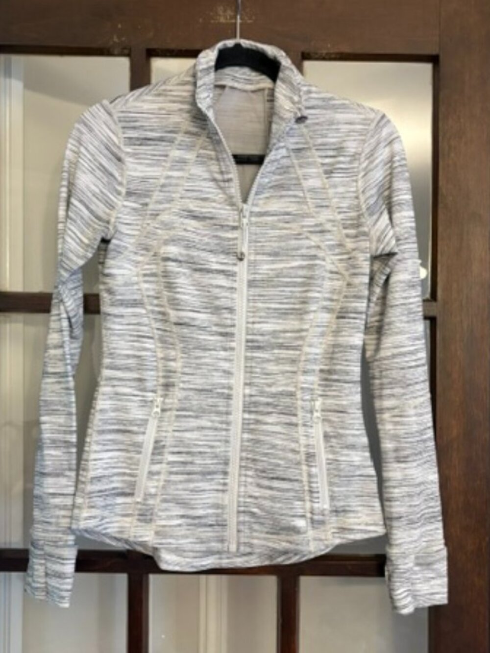Lululemon Define Jacket in Space Dye Camo Pattern, Size 6